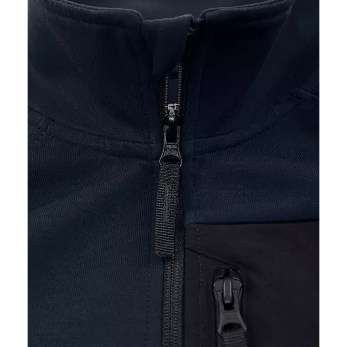 Fristads women's sweatshirt with zipper 7832 GKI, Dark Marine Blue, large image number 6