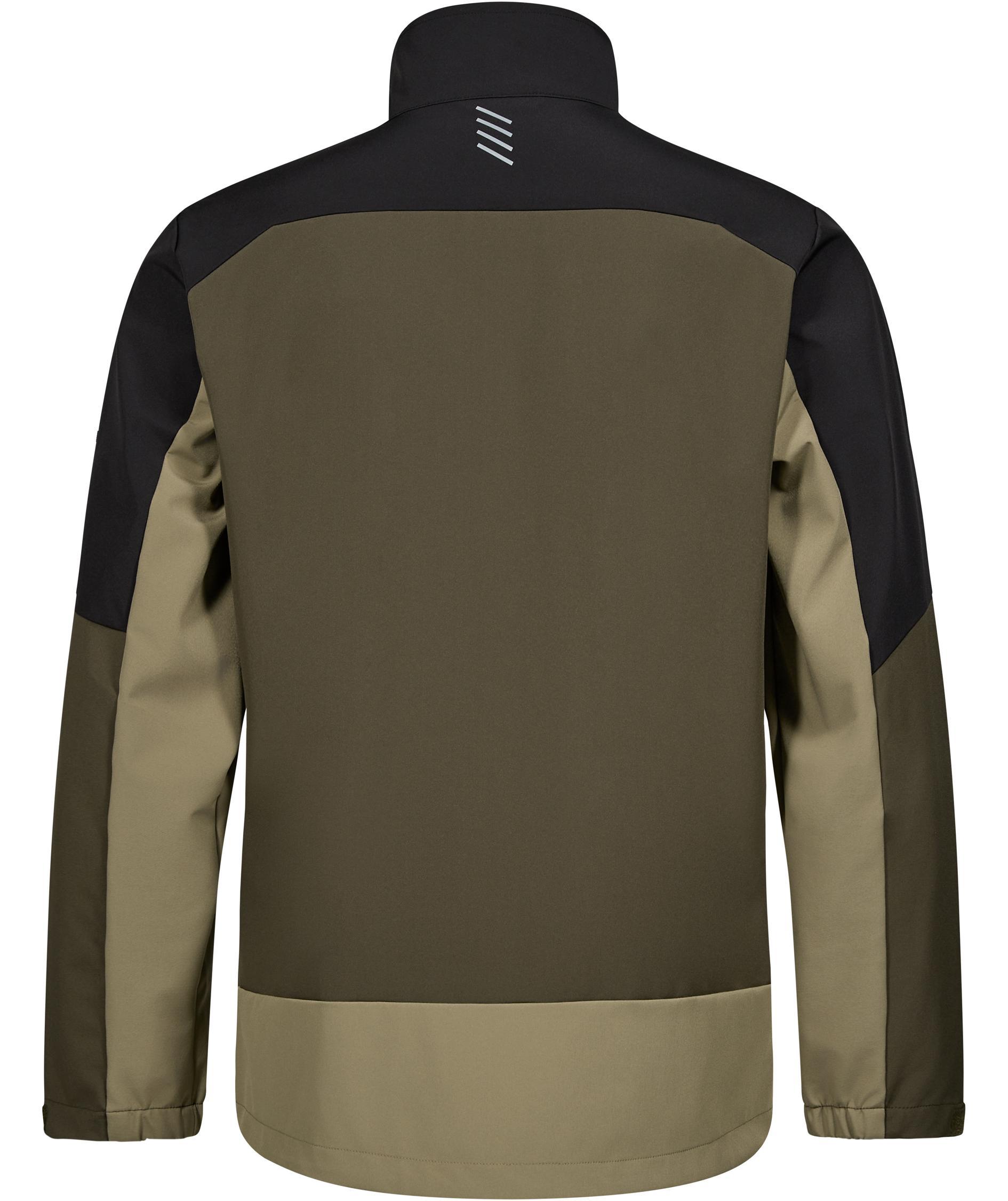 Engel Entire Softshelljacke, Forest Green/Black, large image number 3