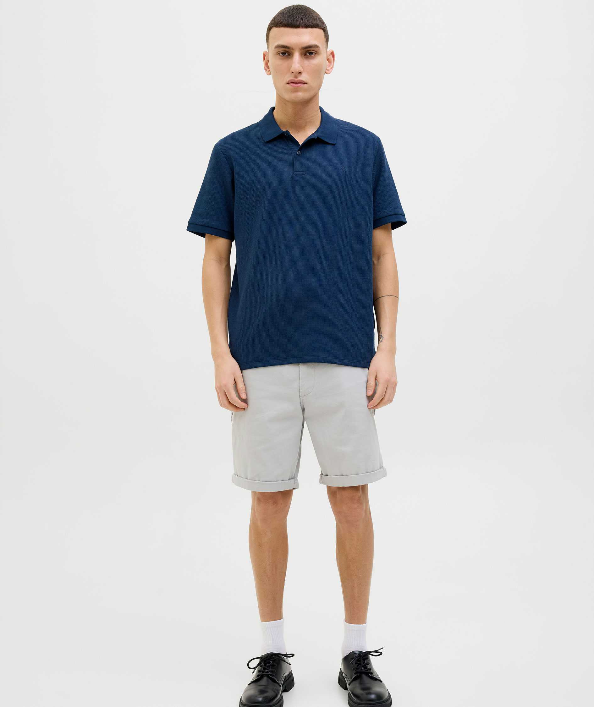 Jack & Jones JJEAUSTIN Polo T-skjorte, Navy Blazer, large image number 6