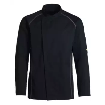 Kentaur chefs jacket, Black/Light Grey