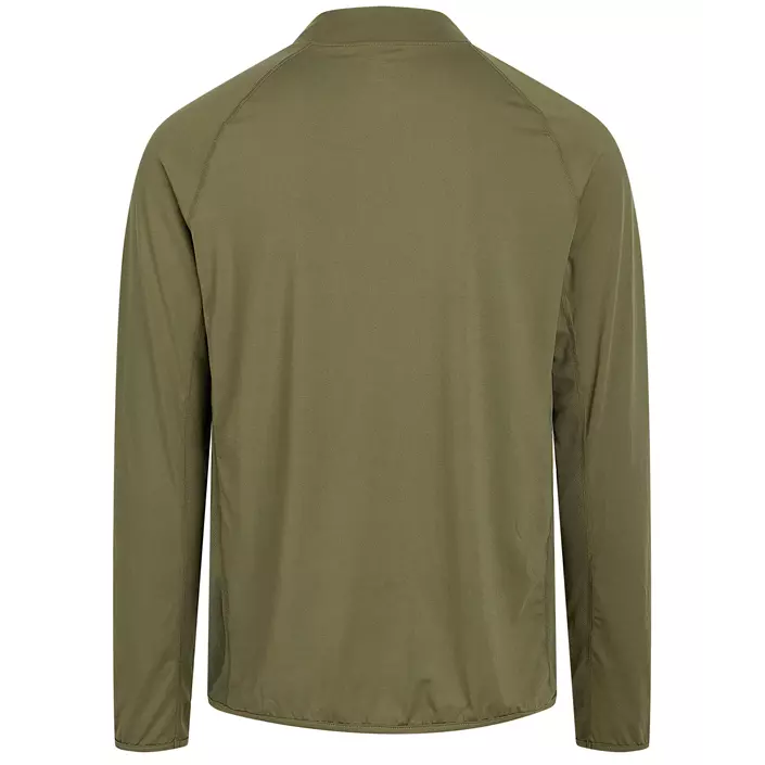 Zebdia sports jakke, Armygrøn, large image number 1