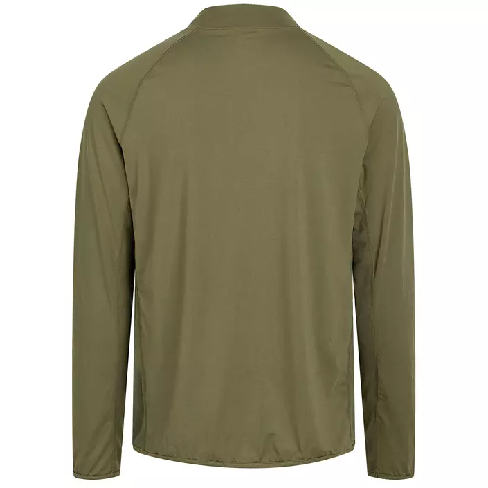 Zebdia sports jakke, Armygrøn, large image number 1