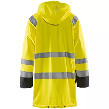 Blåkläder raincoat, Hi-vis Yellow/Black