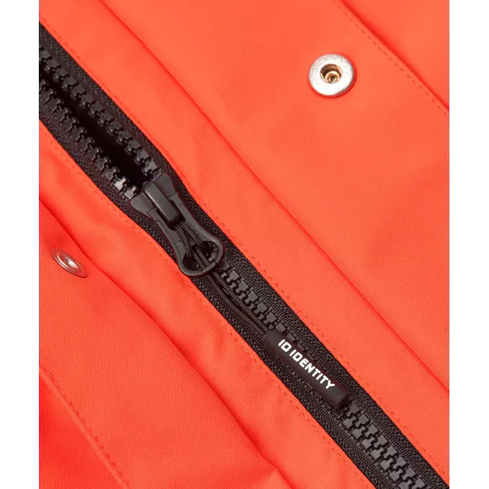 ID Zip'n'mix women's shell jacket, Orange, large image number 4