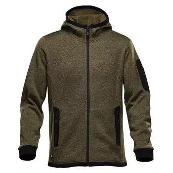 Stormtech Juneau knitted jacket, Army Green