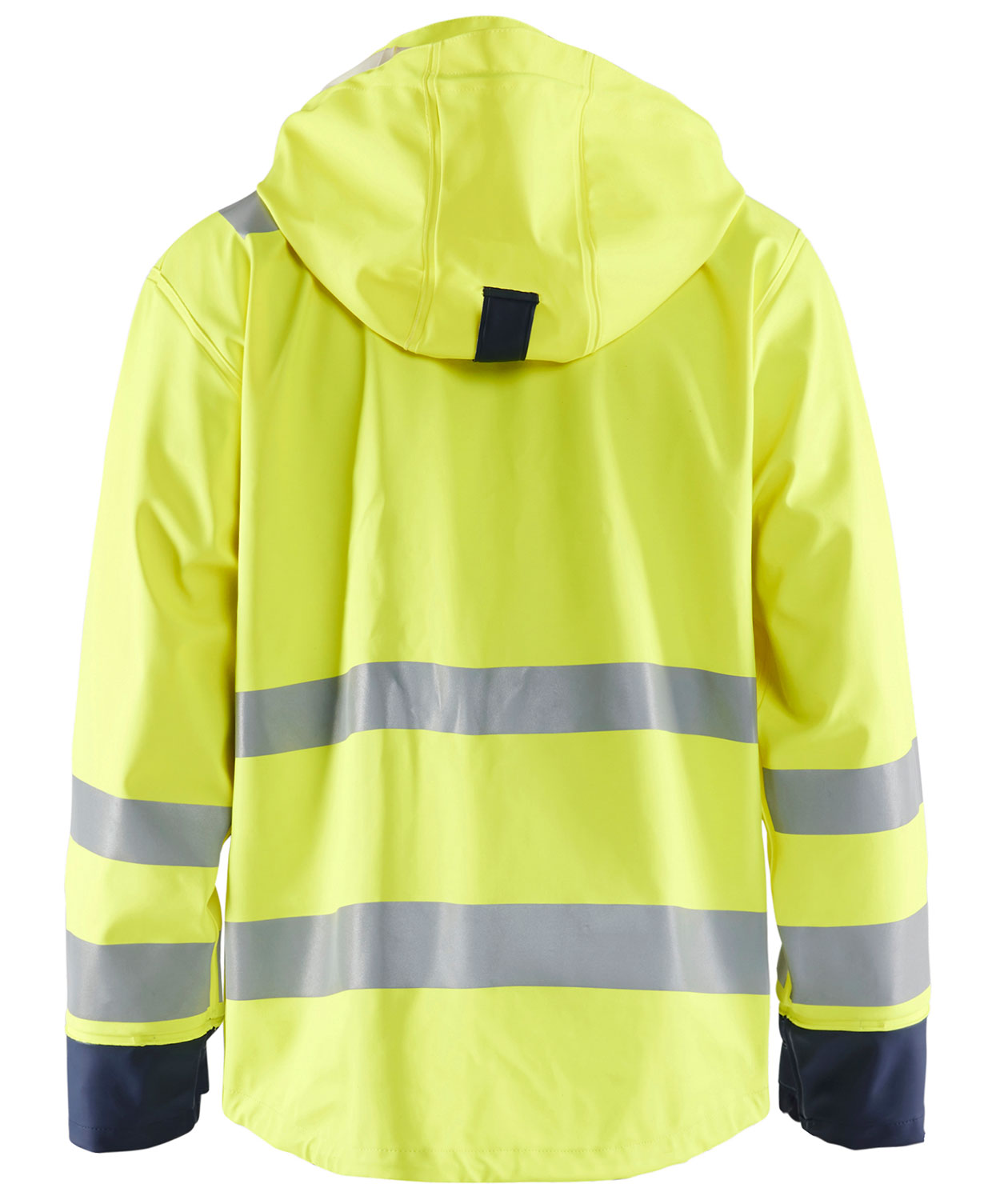 Bl&aring;kl&auml;der Regenjacke level 2, Hi-vis gelb/marineblau, large image number 1