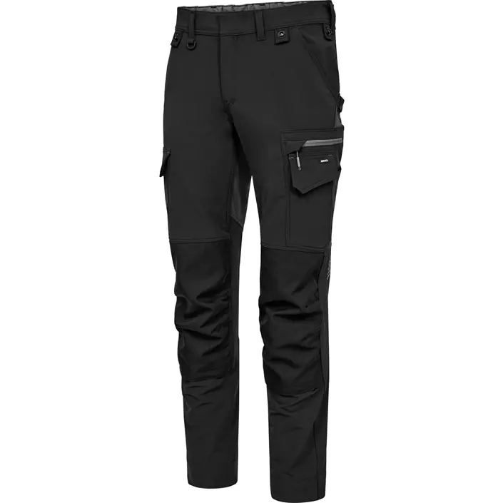 Engel Entire arbeidsbukse full stretch, Black/Anthracite Grey, large image number 5