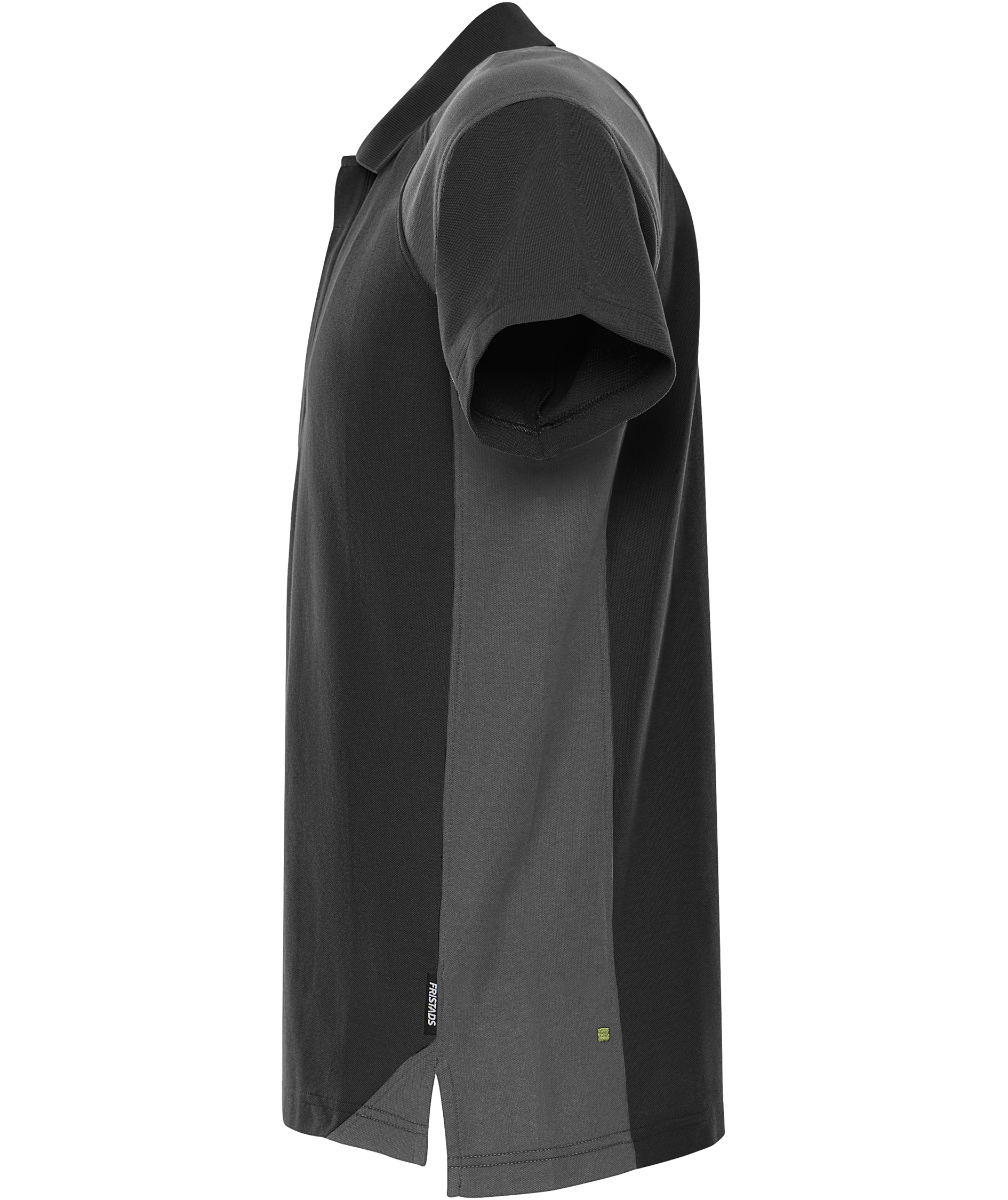 Fristads Heavy polo T-shirt 7047 GPM, Black/Grey, large image number 5