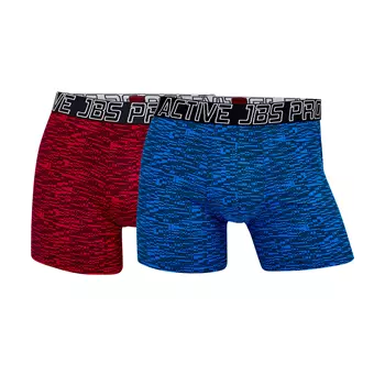 ProActive 2-pack boxershorts, Röd/Blå