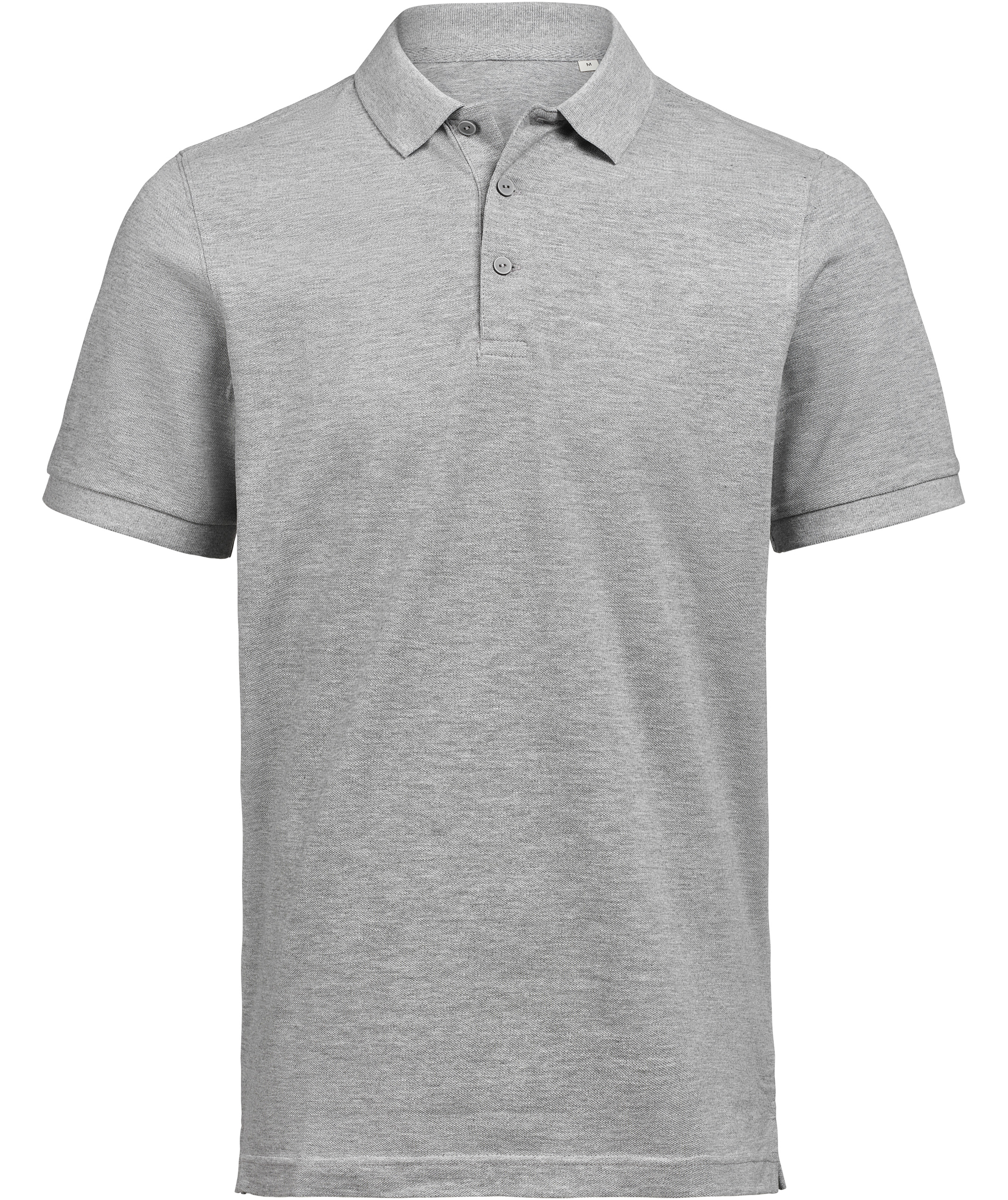 UM Regular fit polo T-skjorte, Grey melange, Grey melange, swatch