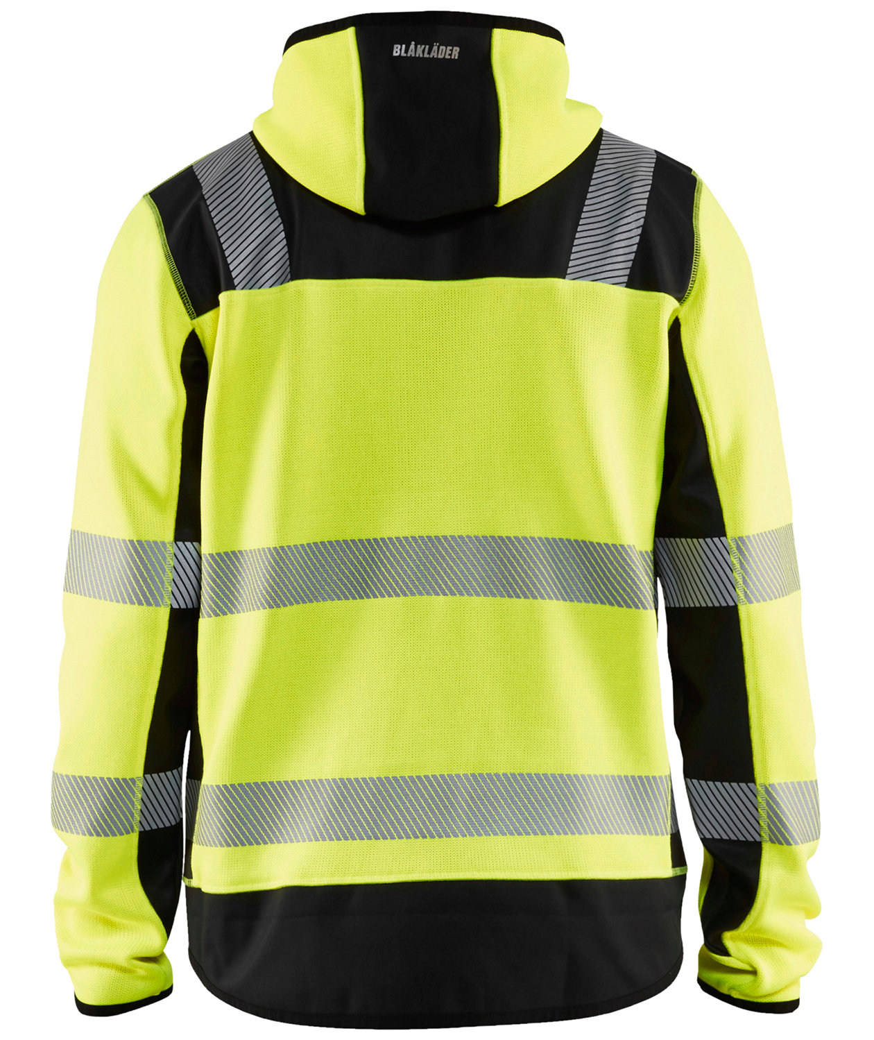 Bl&aring;kl&auml;der knitted softshell jacket, Hi-vis Yellow/Black, large image number 1