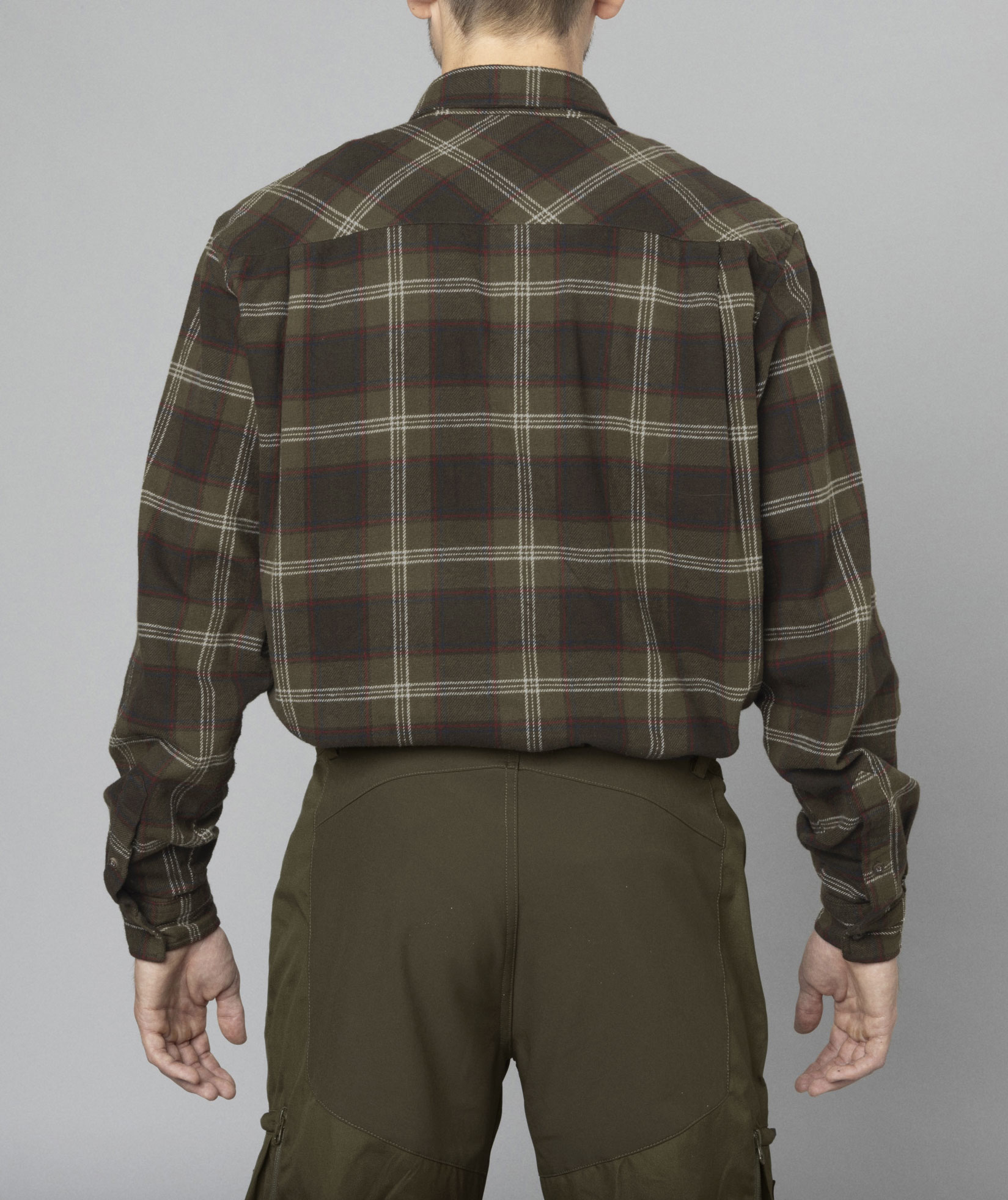 Seeland Glen lumberjack shirt, Pine green check, large image number 3