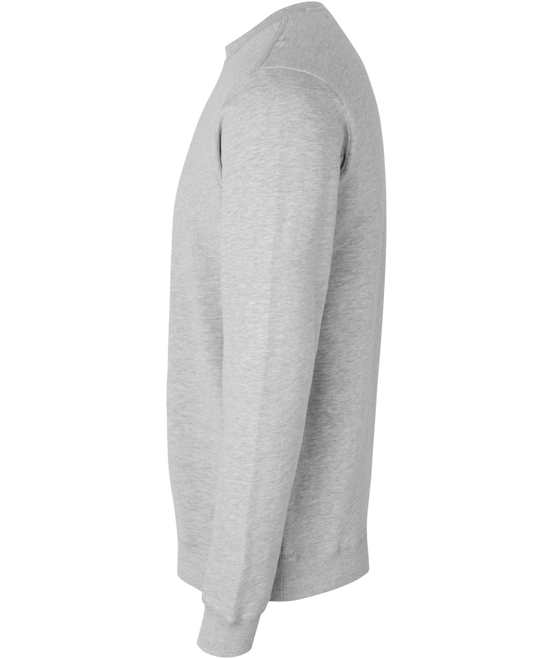 ID organic sweatshirt, Light grey melange, large image number 2