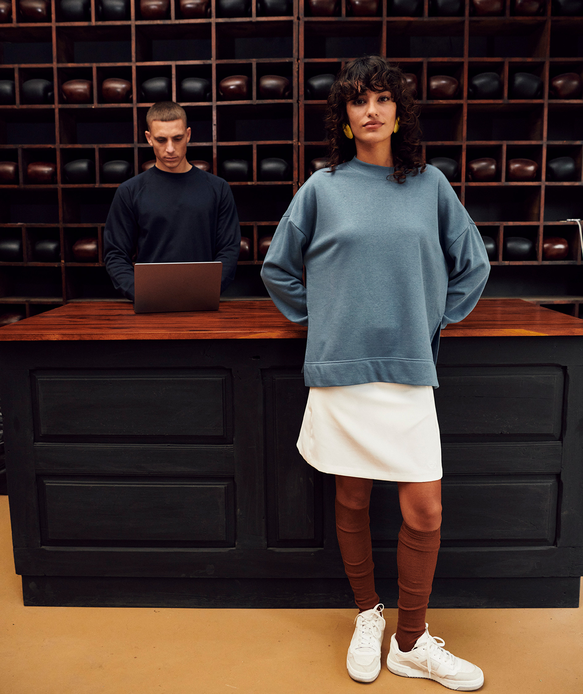 Clique Miami PRO Damen Sweatshirt, Steel Blue, large image number 1