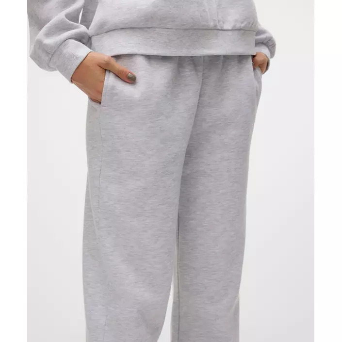 Vero Moda VMSONJA joggingbyxor dam, Light Grey Melange, large image number 3