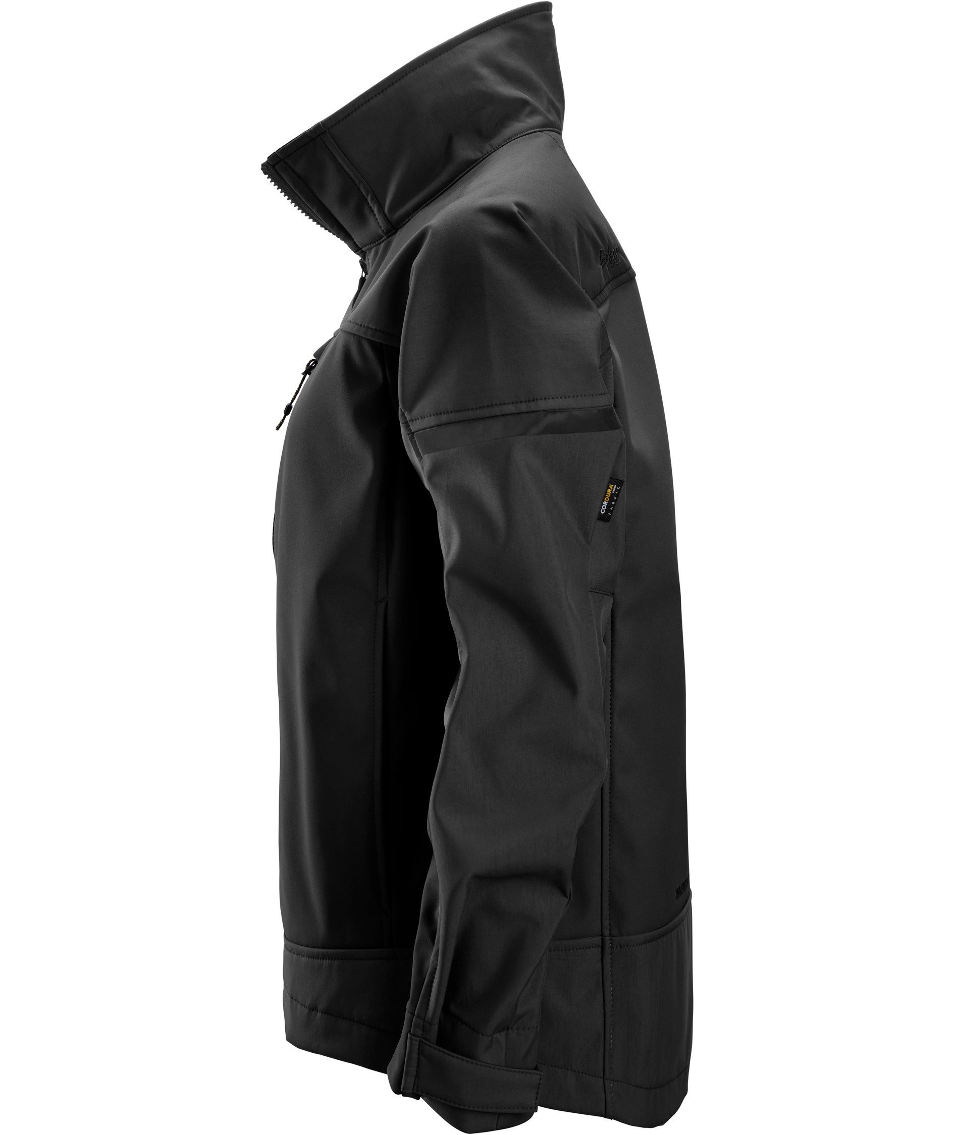 Snickers AllroundWork women's softshell jacket 1276, Black/Black, large image number 3