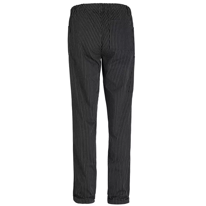 Kentaur  trousers, Black/White Striped, large image number 1