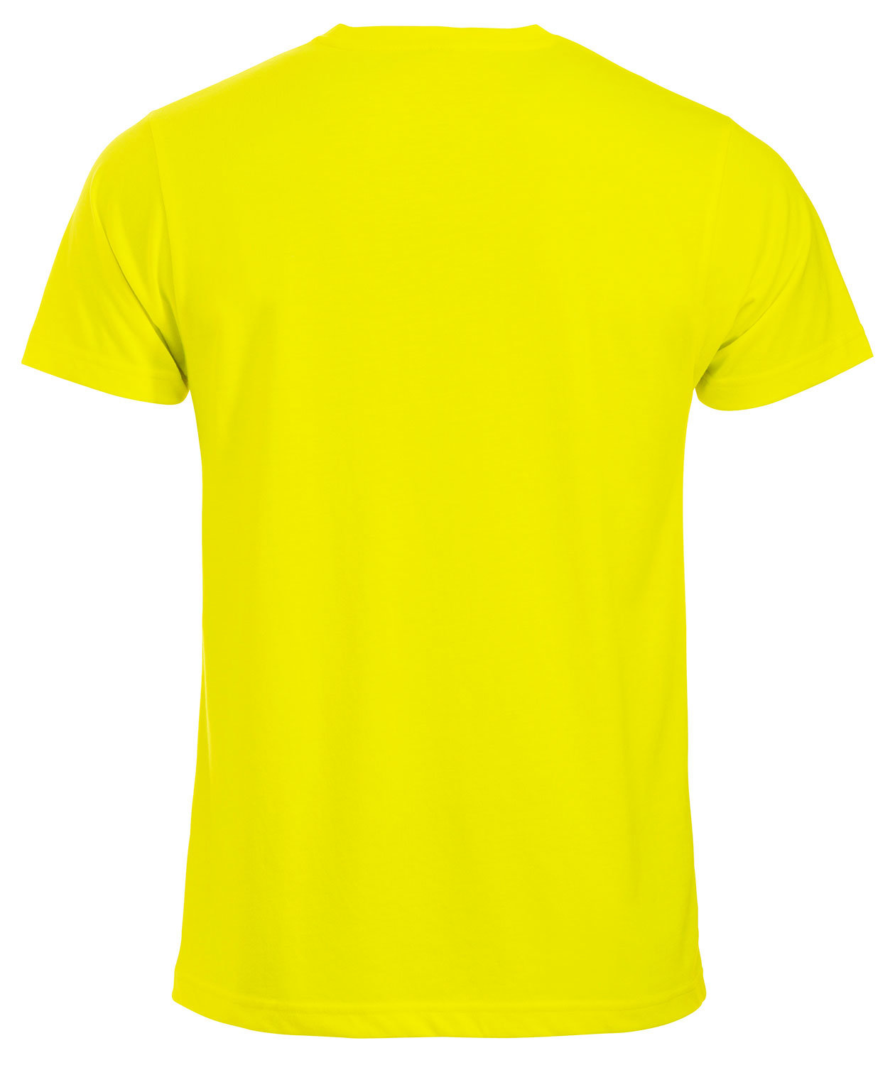 Clique New Classic T-shirt, Hi-Vis Yellow, large image number 1