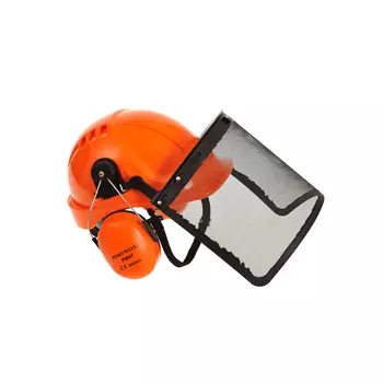 Portwest chainsaw helmet, Orange