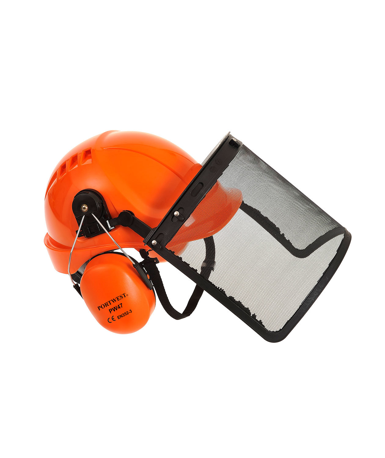 Portwest PW98 motors&aring;gs skyddshj&auml;lm, Orange