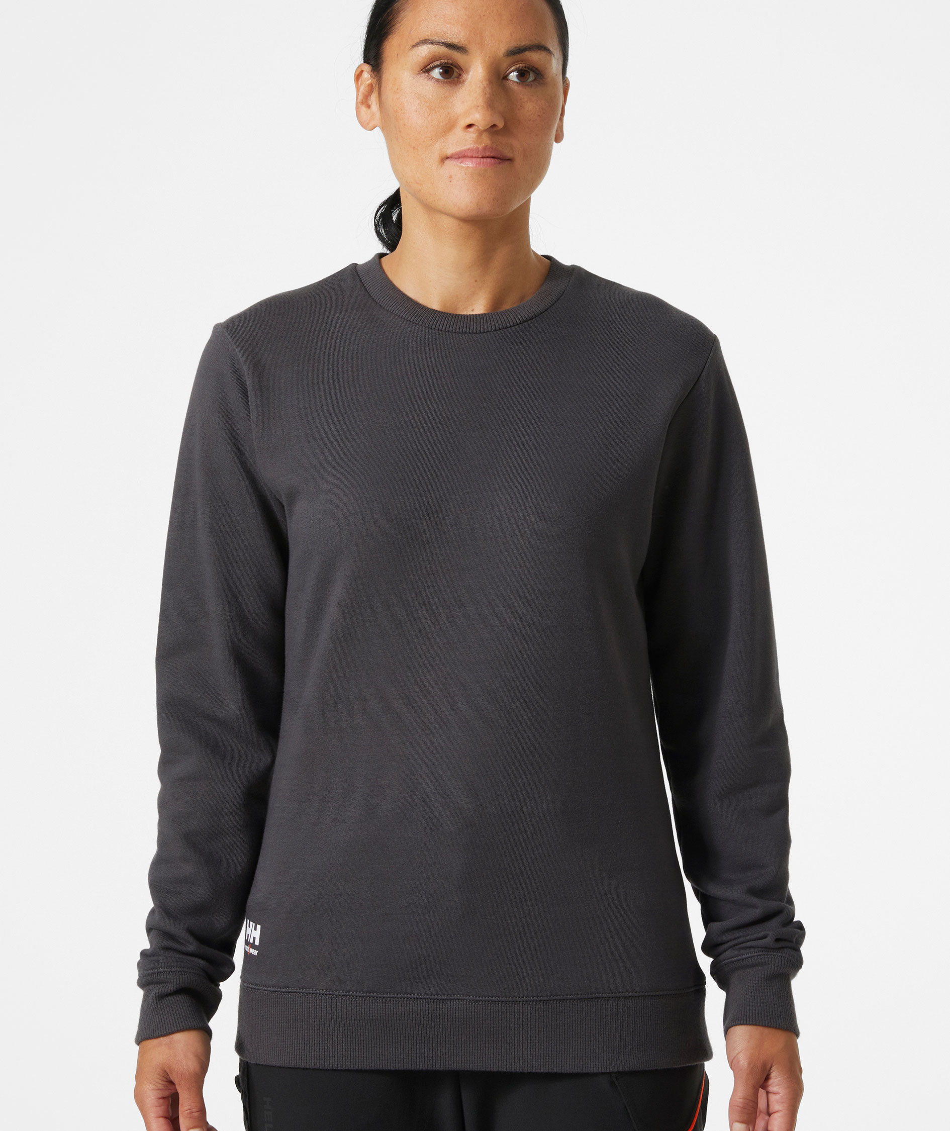Helly Hansen Classic women's sweatshirt, Dark Grey