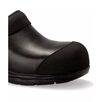 Sanita San Pro Light safety clogs with heel cover S3, Black