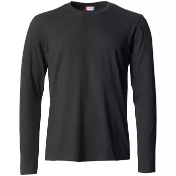 Clique Basic-T langermet T-skjorte, Black