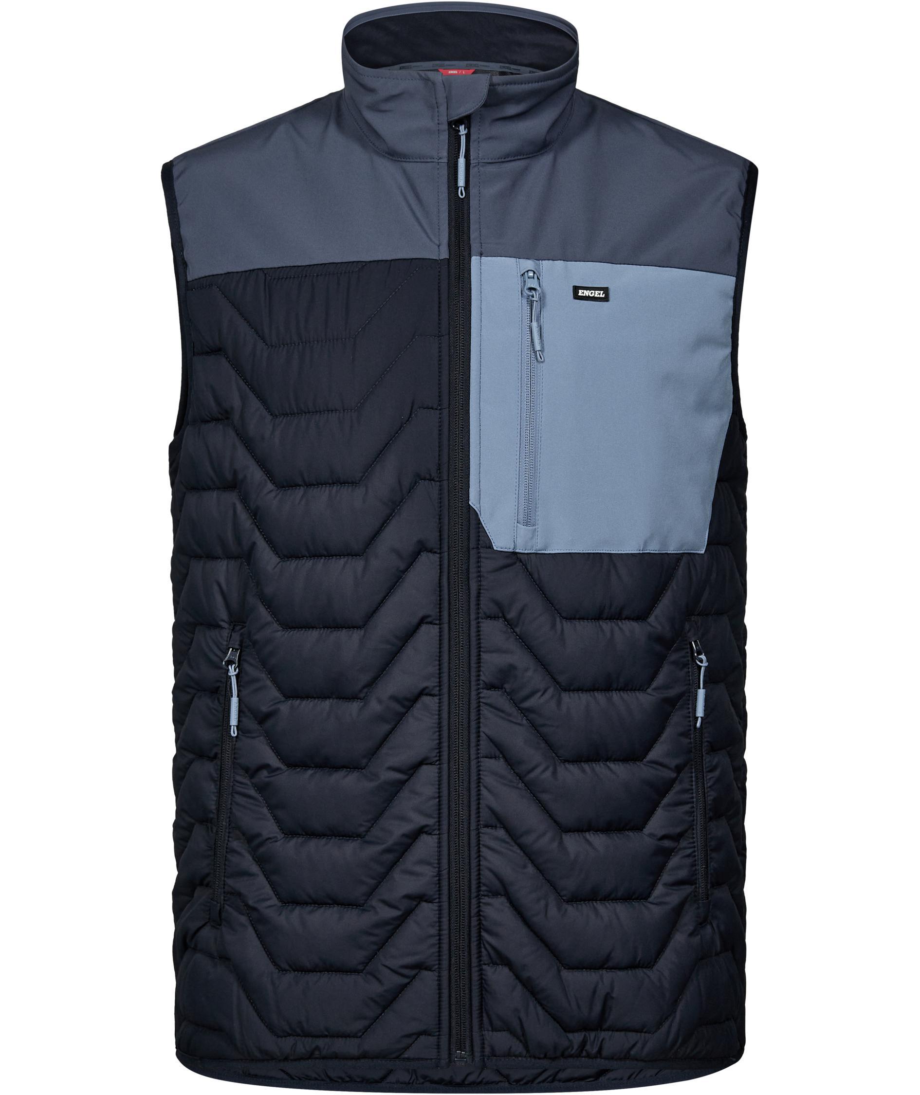 Engel Entire Steppweste, Deep Blue/Dark Sea