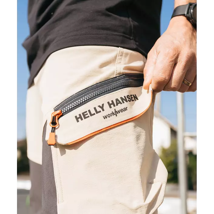 Helly Hansen Kensington work trousers Full stretch, Sand/Ebony, large image number 2