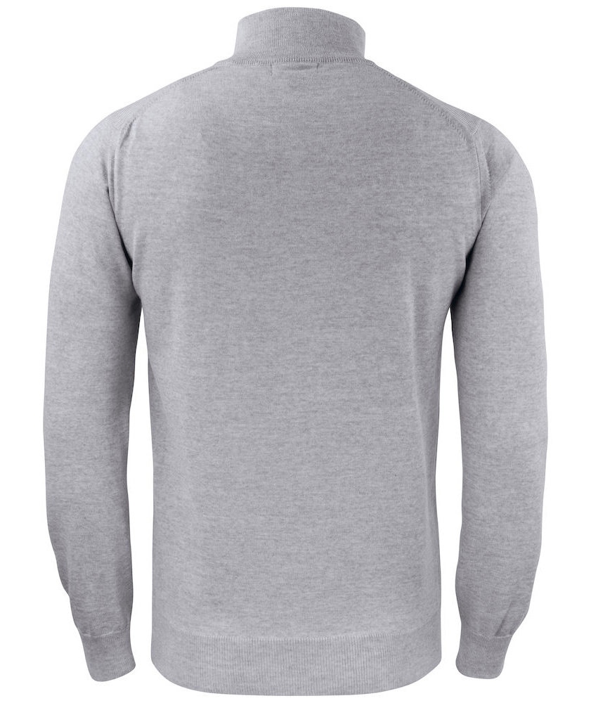 Cutter & Buck Everett  sweatshirt with merino wool, Grey Melange, large image number 3