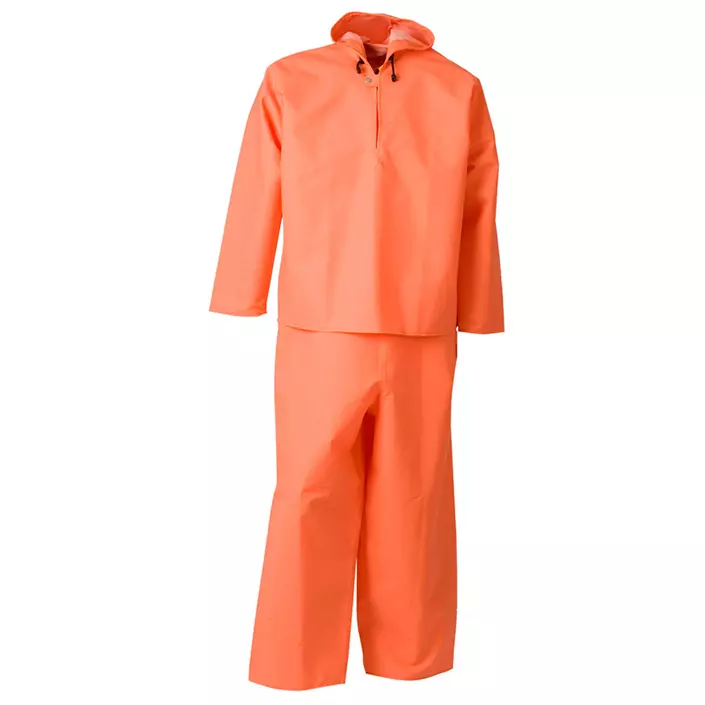 Elka PVC Light Regenanzug, Orange, large image number 0