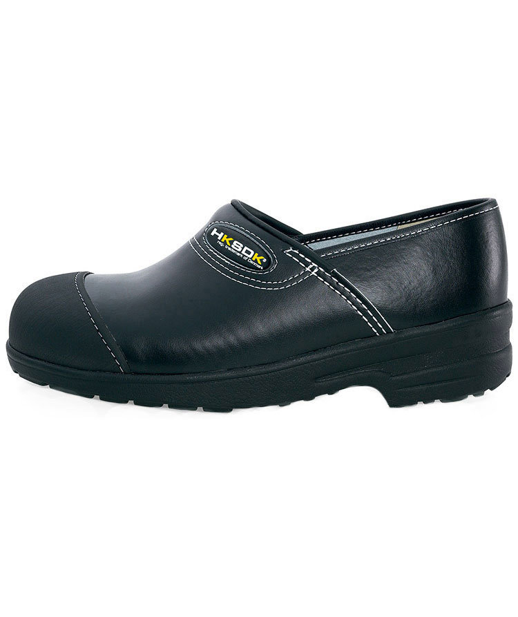 HKSDK S95 safety clogs with heel cover SB, Black