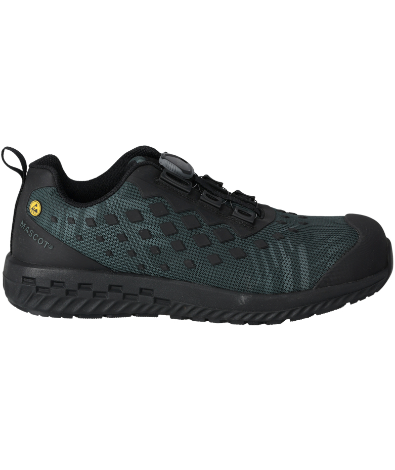 Mascot Customized sikkerhedssko S1P, Skovgr&oslash;n/sort