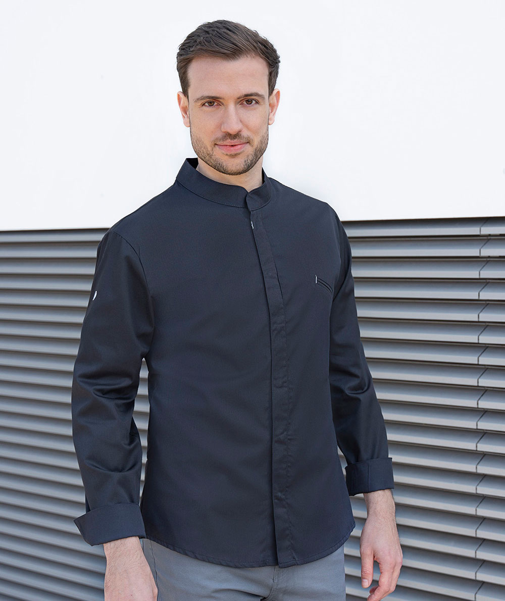 Karlowsky Modern-Touch chef jacket, Black, large image number 1