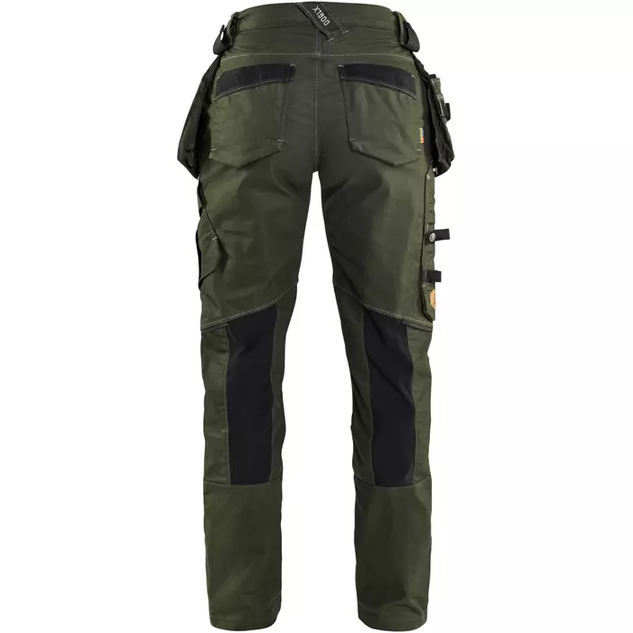 Blåkläder Damen Stretch-Handwerkerhose, Waldgrün/Schwarz, large image number 1