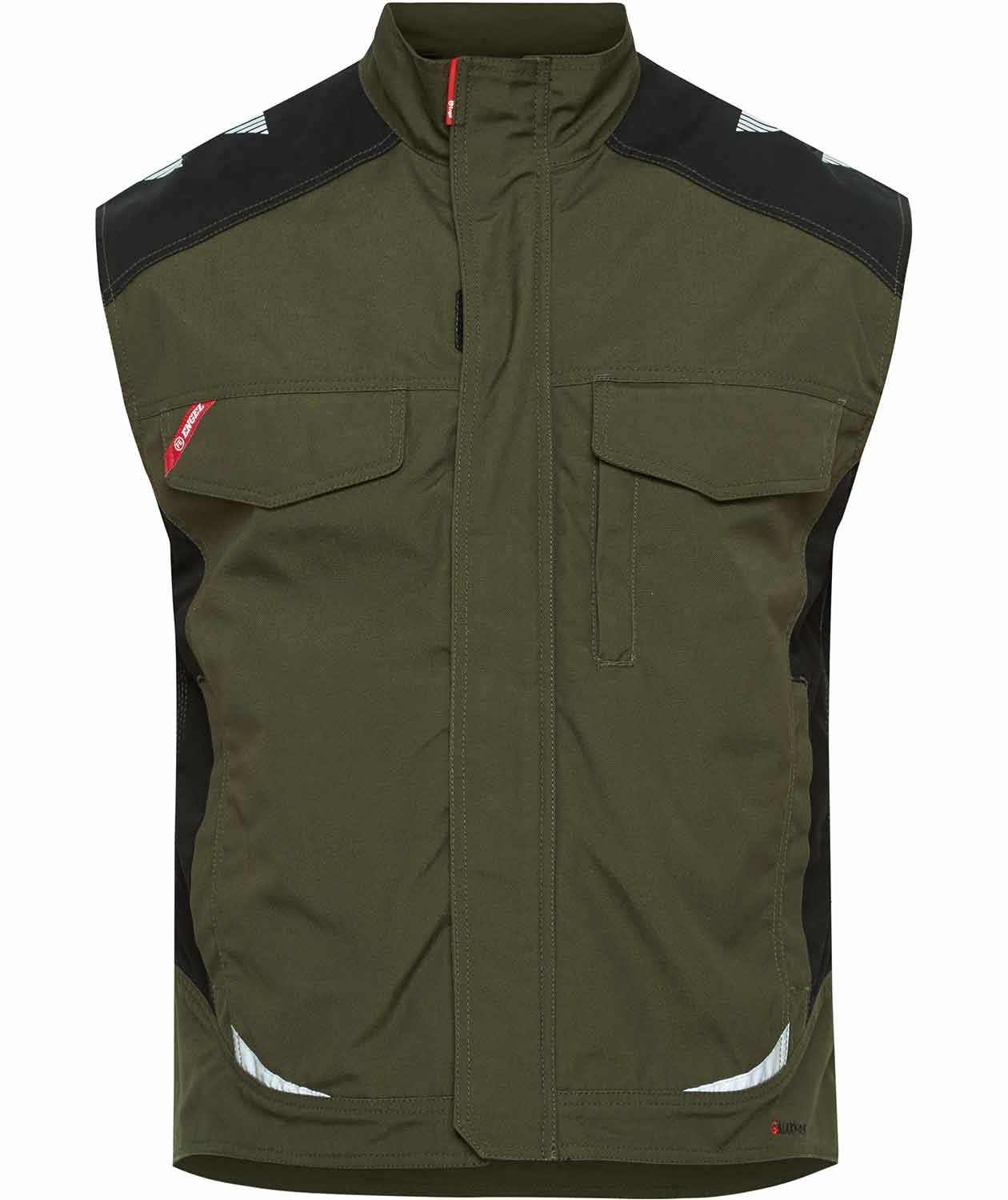 Engel Galaxy work vest, Forest Green/Black
