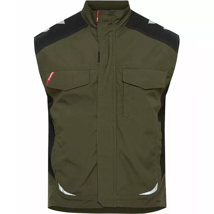 Engel Galaxy work vest, Forest Green/Black, large image number 0