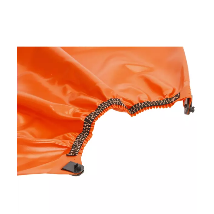 Kramp neck quard for safety helmet, Orange, Orange, large image number 2