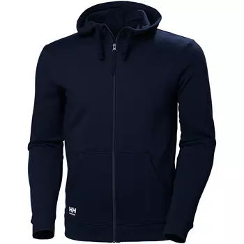 Helly Hansen Manchester hoodie with zipper, Navy