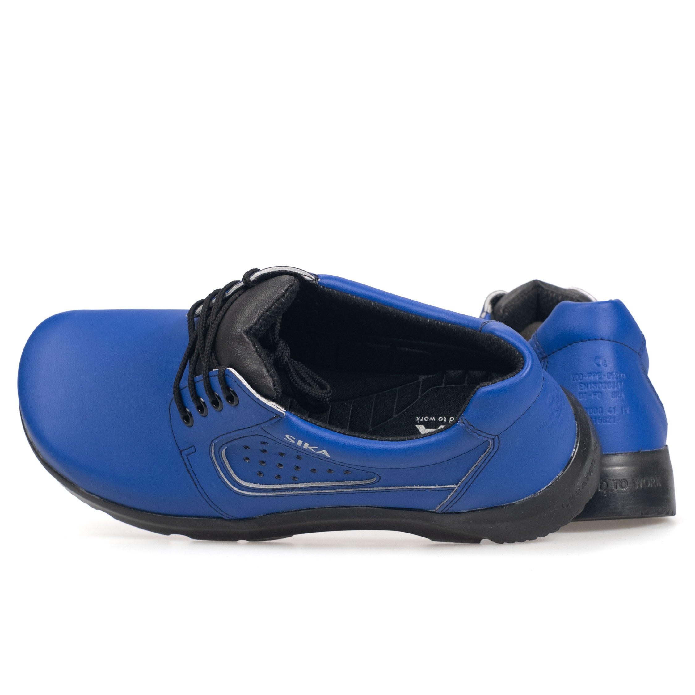 2. sortering Sika OptimaX sikkerhedssko S1, Bl&aring;/Sort, large image number 4