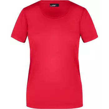 James & Nicholson Basic-T dame T-shirt, Rød