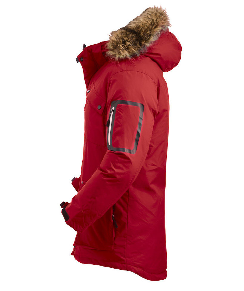 Clique Malamute winter jacket, Red, large image number 2