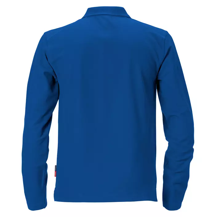 Kansas Match Polo T-skjorte med lange ermer, Blå, large image number 2