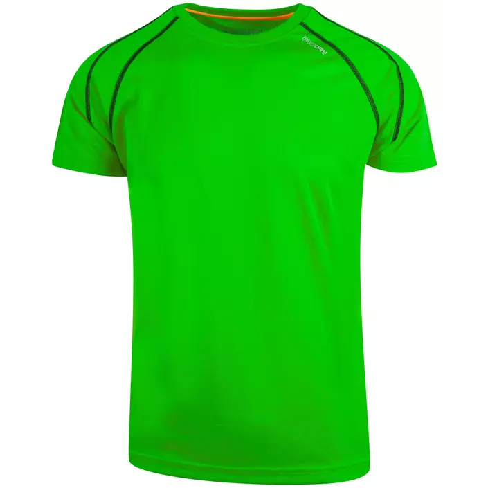 Blue Rebel Fox T-shirt, Safety green, large image number 0