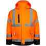 Lyngsøe shell jacket, Hi-Vis Orange/Black