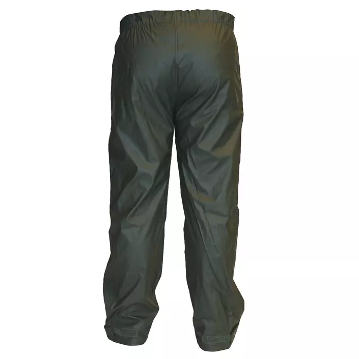 Ocean Weather Comfort PU rain trousers, Olive Green, large image number 2