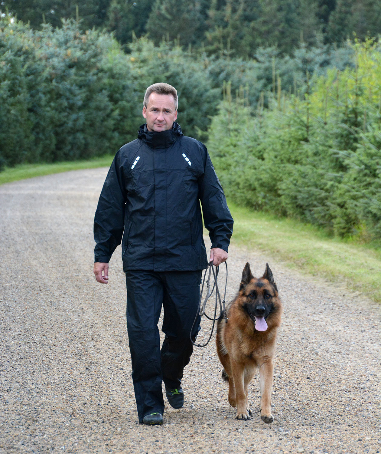 Lyngs&oslash;e PU regnst&auml;ll LR1330, Svart, large image number 4