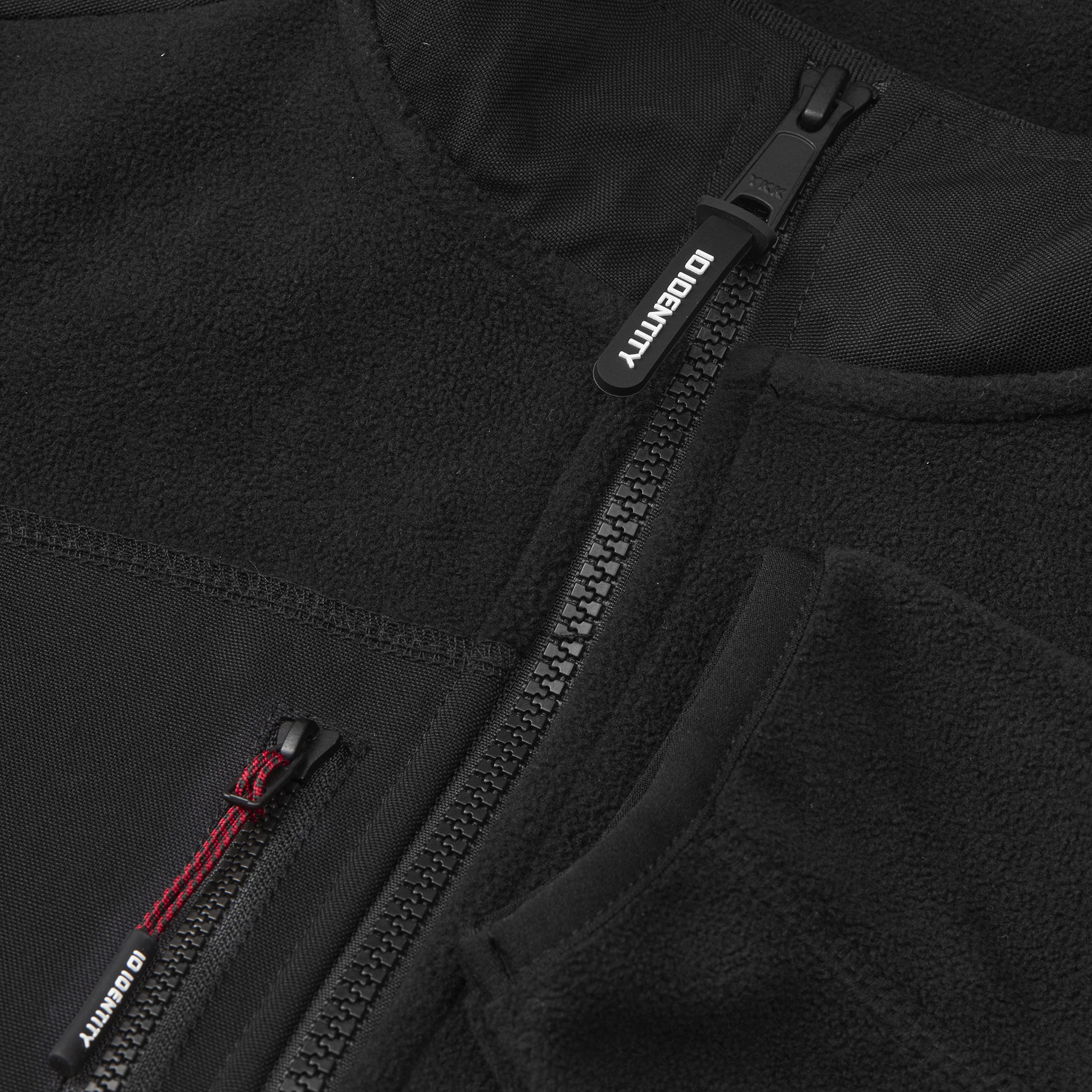 ID Women's fleece jacket, Black, large image number 3