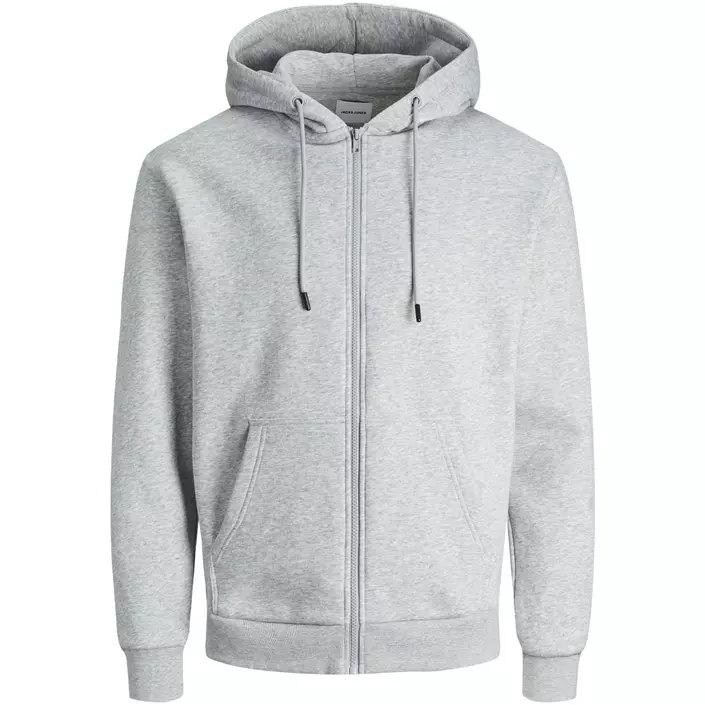 Jack & Jones JJEBRADLEY Hoodie mit Reißverschluss, Light Grey Melange, large image number 0