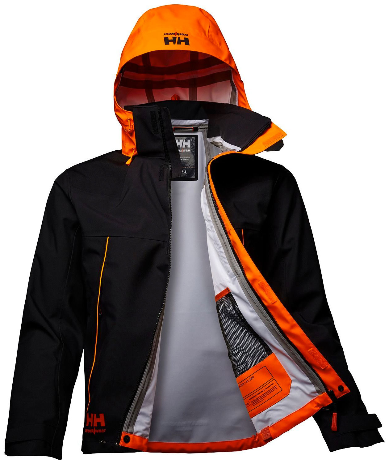 Helly Hansen Chelsea Evo. skaljakke, Sort, large image number 4